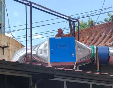 河南寶豐縣油煙治理解決